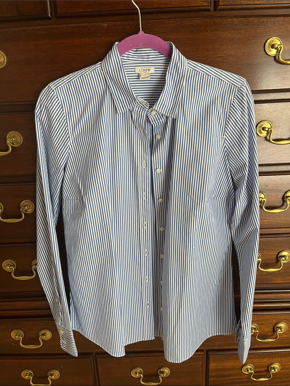 J Crew size small pinstrip short for ladies in perfect condition
